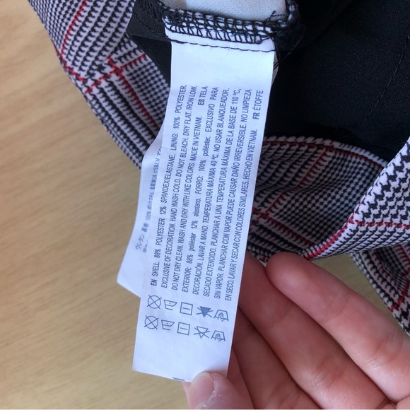 Forever 21 Plaid Pants with Side Zip Closure - Picture 5 of 7